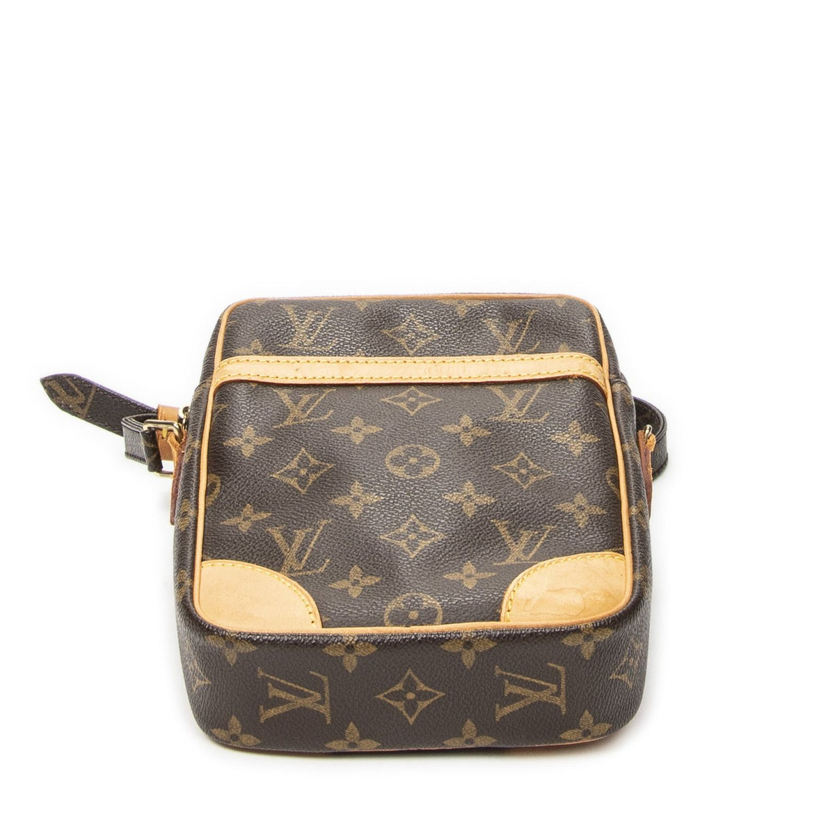 Louis Vuitton Danube Brown Monogram Canvas Crossbody — view 6