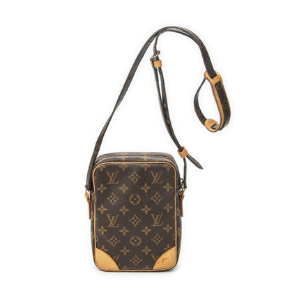 Louis Vuitton Danube Brown Monogram Canvas Crossbody — view 5