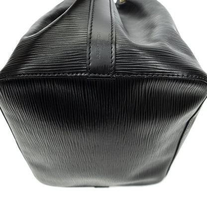 Louis Vuitton Noe Black Epi Bucket Bag — view 8