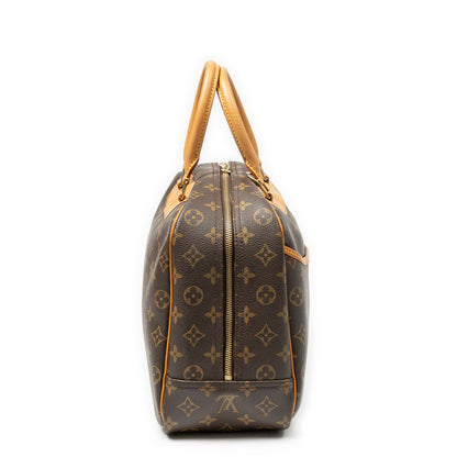 Louis Vuitton Deauville Brown Monogram Canvas Handbag — view 4
