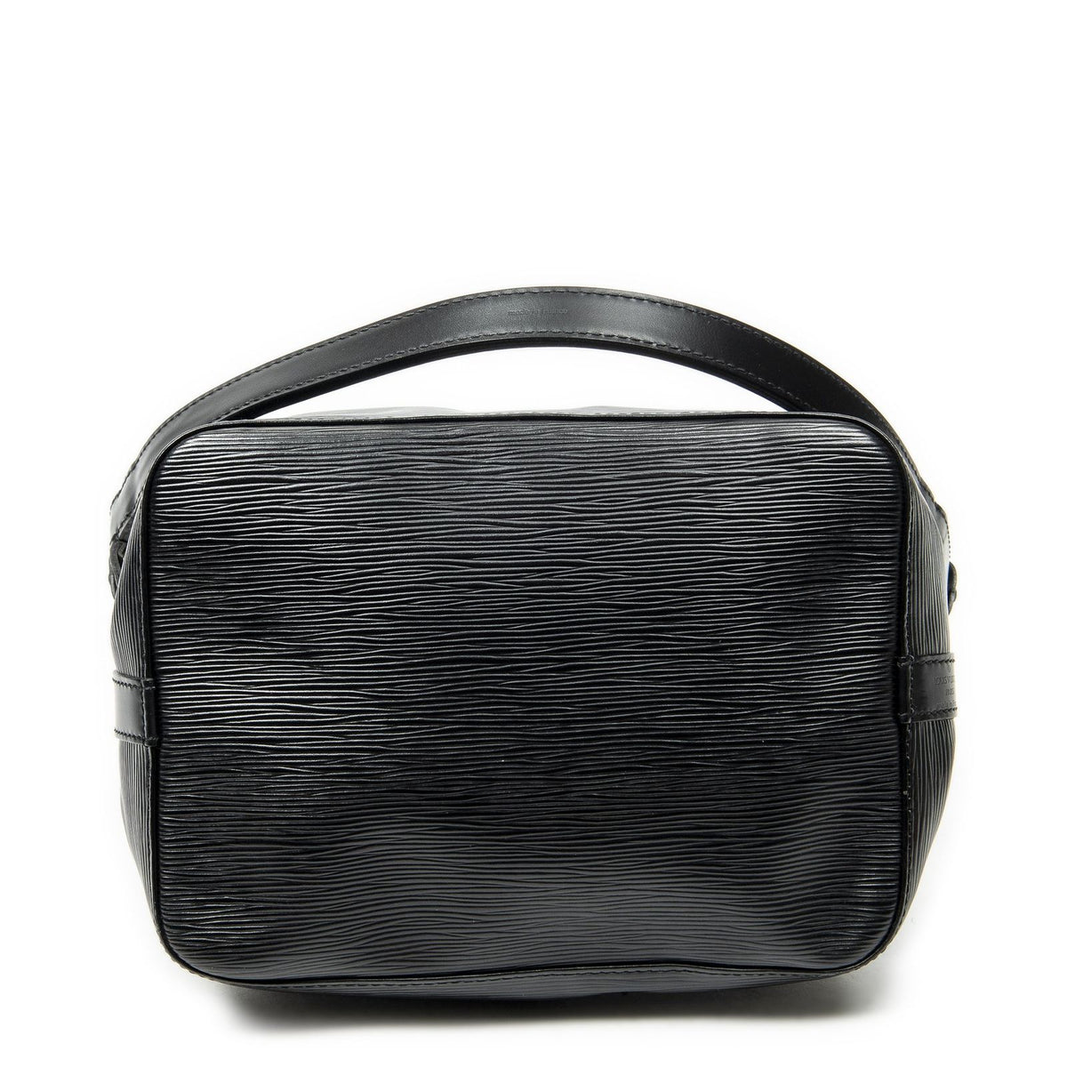 Louis Vuitton Noe Black Epi Bucket Bag — view 6