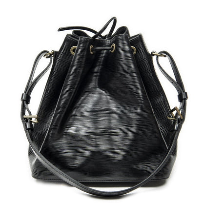Louis Vuitton Noe Black Epi Bucket Bag — view 5