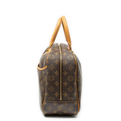 Louis Vuitton Deauville Brown Monogram Canvas Handbag — view 3