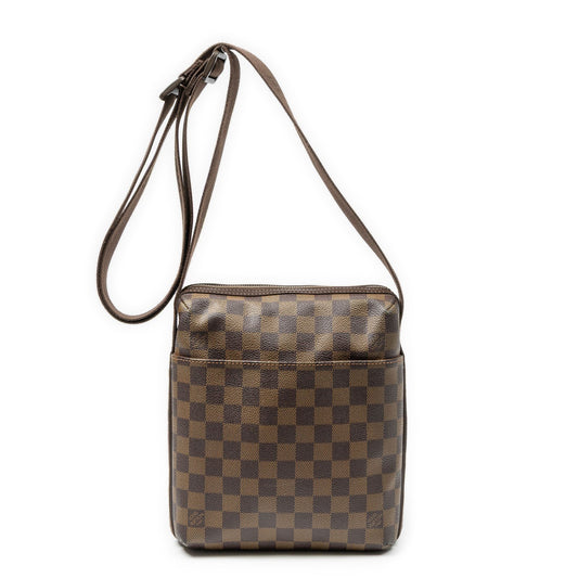 Louis Vuitton Trotteur Beaubourg Bag Brown Damier Ebene