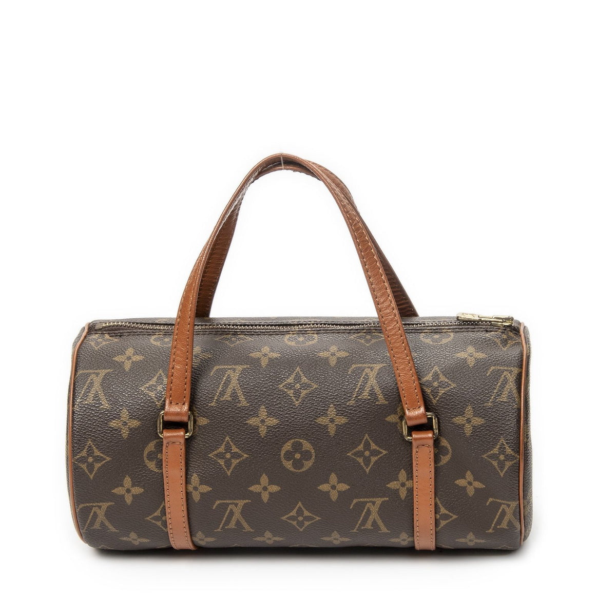 Louis Vuitton Papillon Brown Monogram Canvas Handbag — view 5