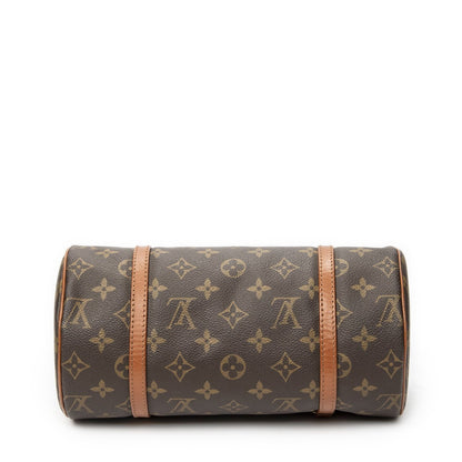 Louis Vuitton Papillon Brown Monogram Canvas Handbag — view 6