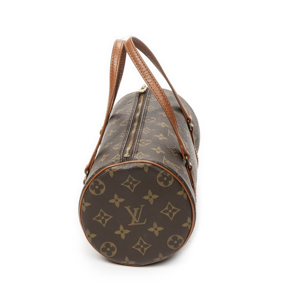 Louis Vuitton Papillon Brown Monogram Canvas Handbag — view 3