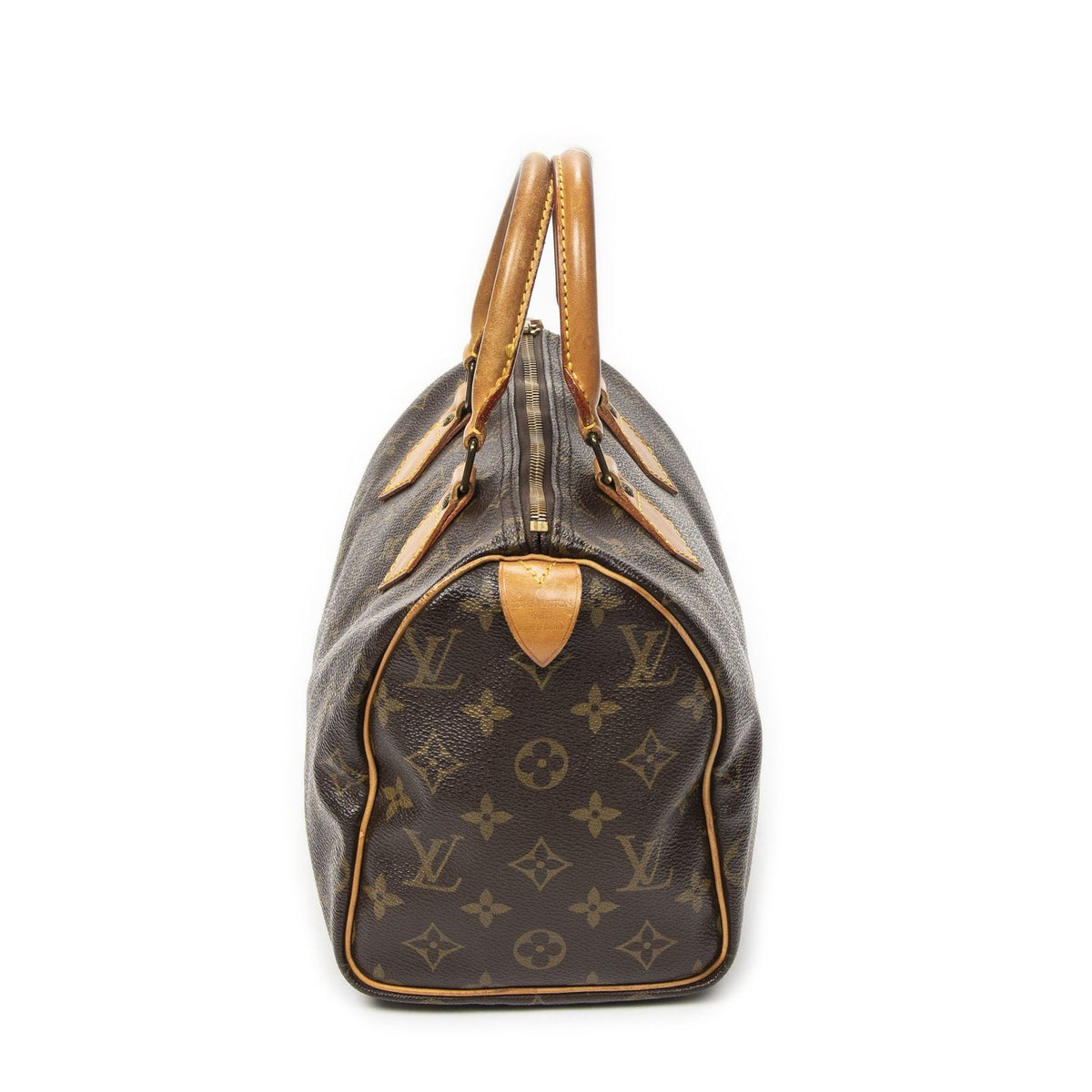 Louis Vuitton Speedy Brown Monogram Canvas Handbag — view 4