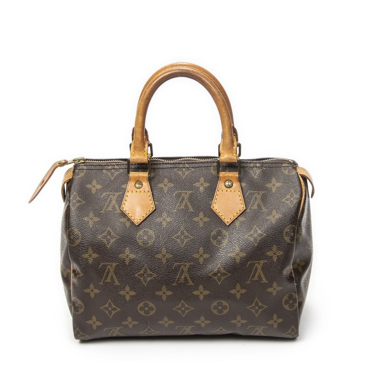Louis Vuitton Speedy Brown Monogram Canvas Handbag — view 5