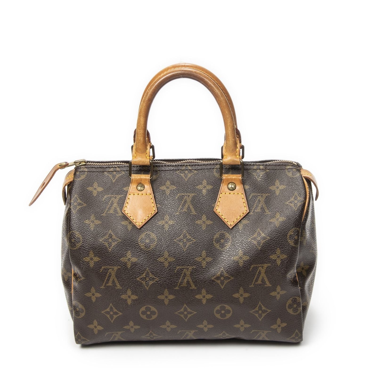 Louis Vuitton Speedy Brown Monogram Canvas Handbag — view 5