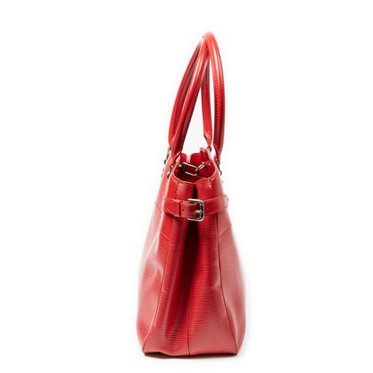 Louis Vuitton Passy Red Shoulder Bag Epi — view 4