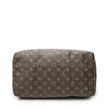 Louis Vuitton Speedy Brown Monogram Canvas Handbag — view 6