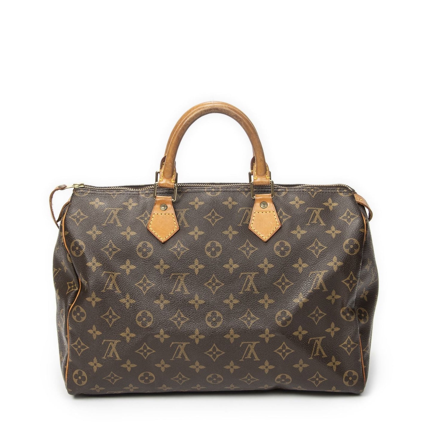 Louis Vuitton Speedy Brown Monogram Canvas Handbag — view 5