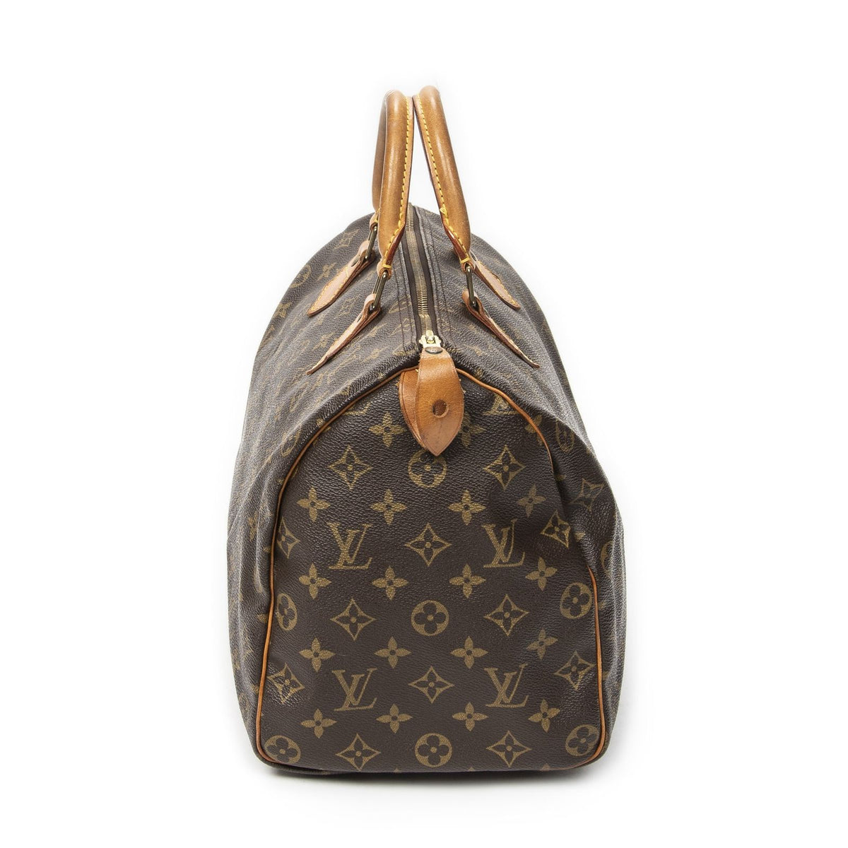 Louis Vuitton Speedy Brown Monogram Canvas Handbag — view 3