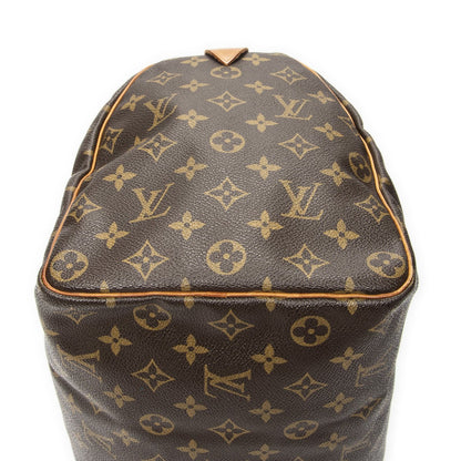 Louis Vuitton Speedy Brown Monogram Canvas Handbag — view 8