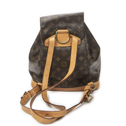 Louis Vuitton Montsouris Brown Monogram Canvas Backpack — view 5