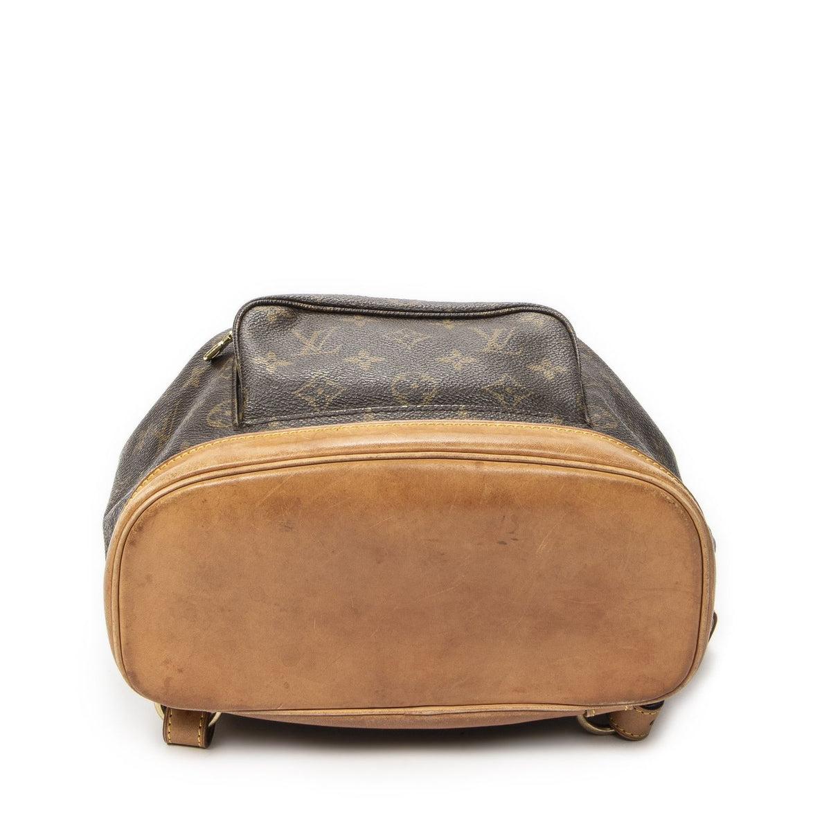 Louis Vuitton Montsouris Brown Monogram Canvas Backpack — view 6