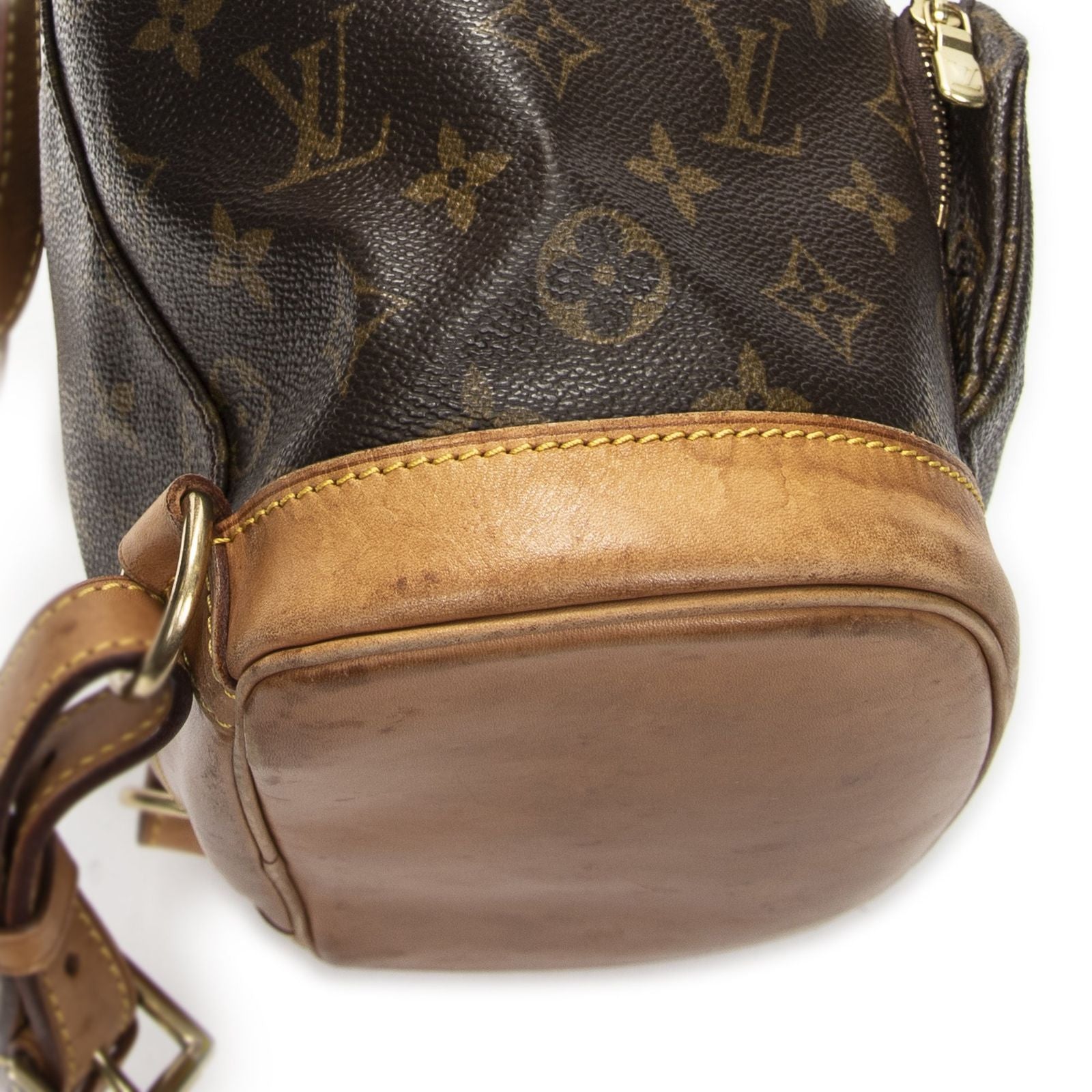 Louis Vuitton Montsouris Brown Monogram Canvas Backpack — view 7