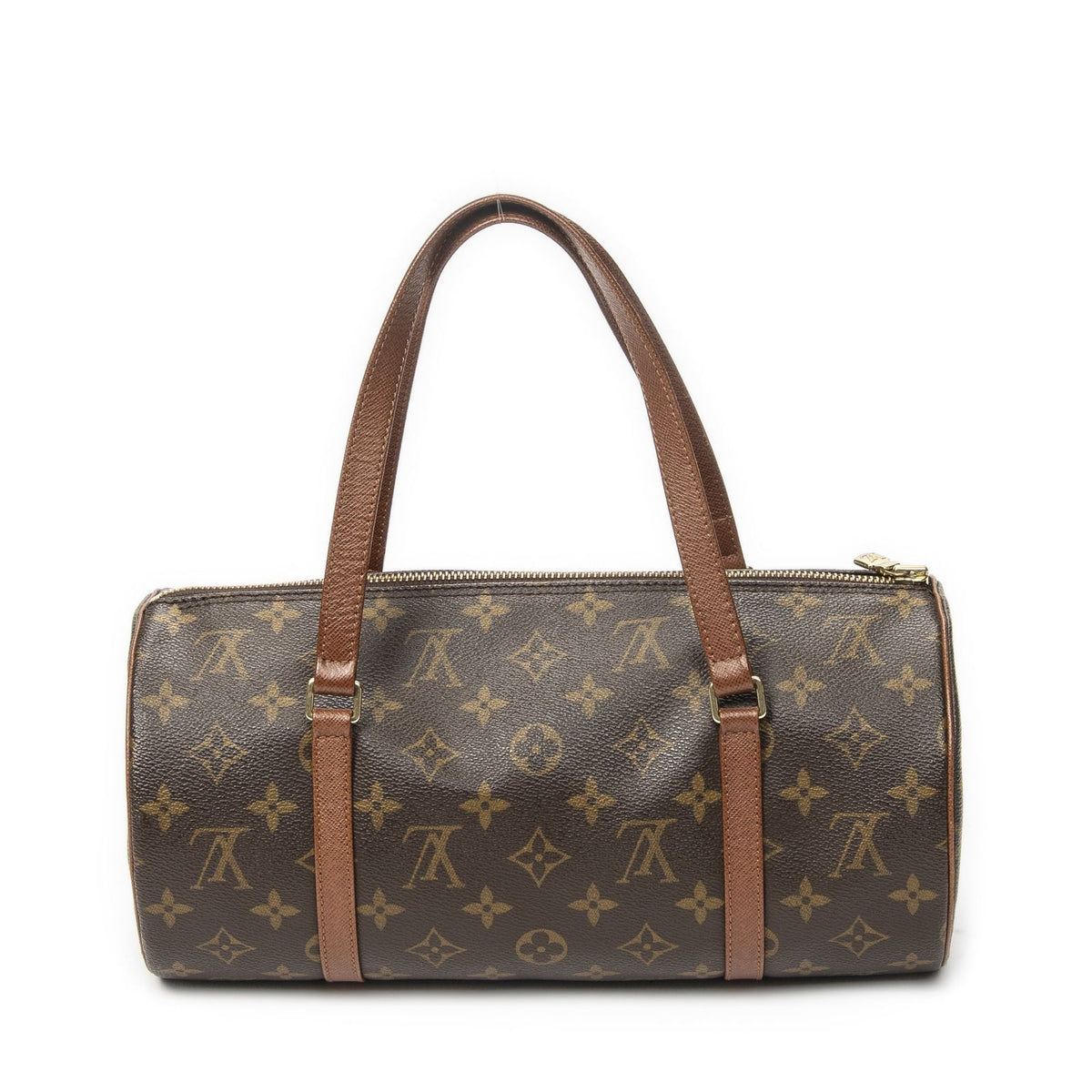 Louis Vuitton Papillon Brown Monogram Canvas Handbag — view 5