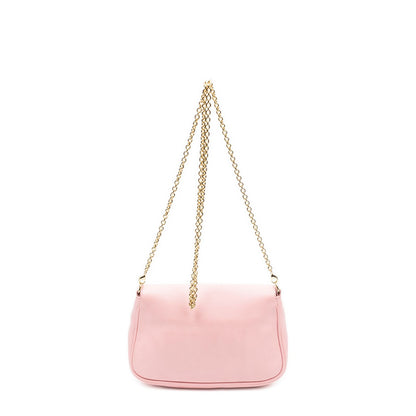 Fendi Star Pochette Crossbody Pink Calfskin Leather — view 5