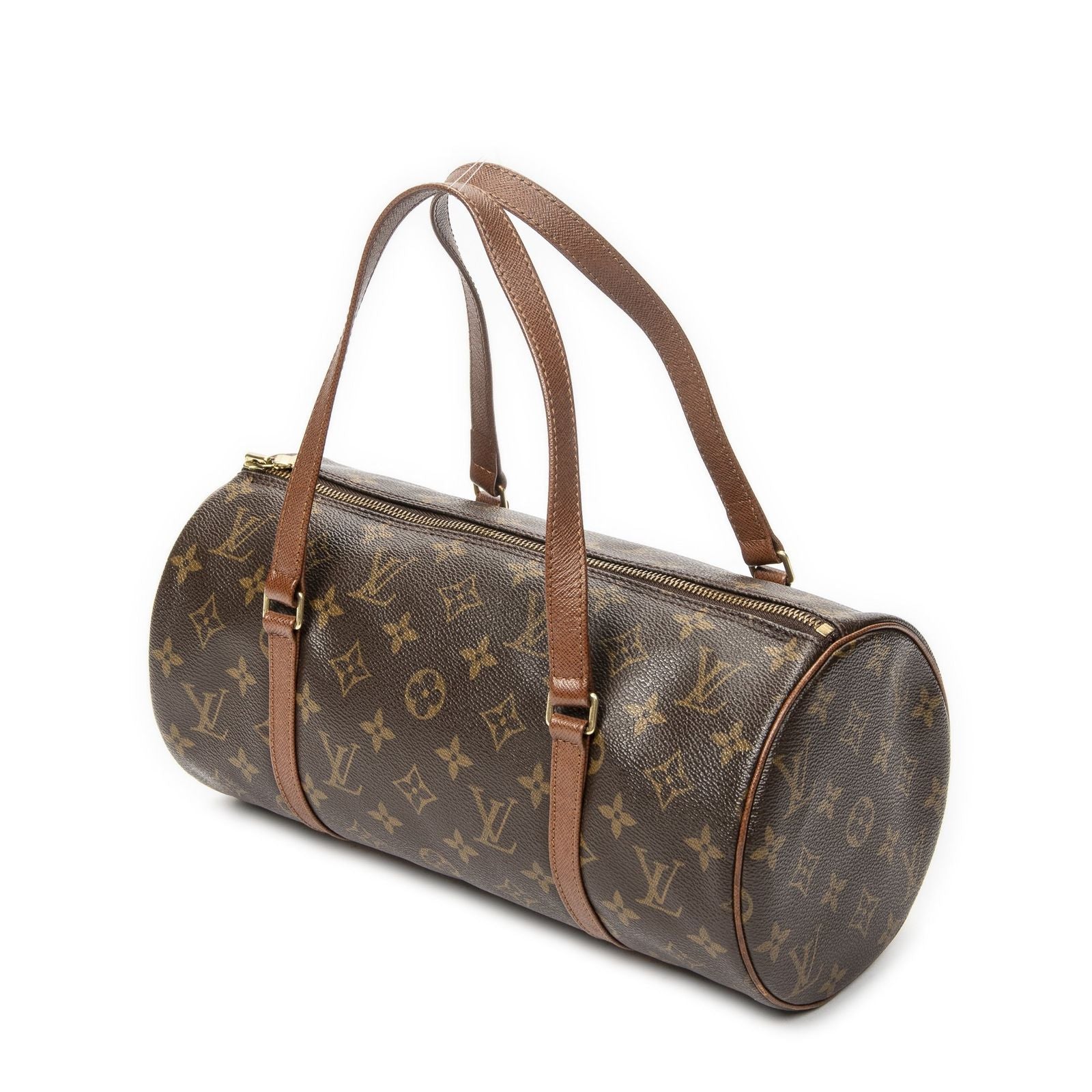 Louis Vuitton Papillon Brown Monogram Canvas Handbag — view 2