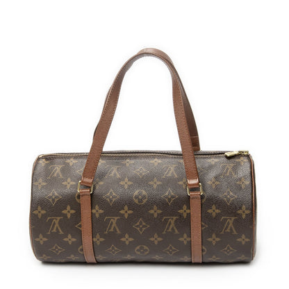 Louis Vuitton Papillon Brown Monogram Canvas Handbag — view 5