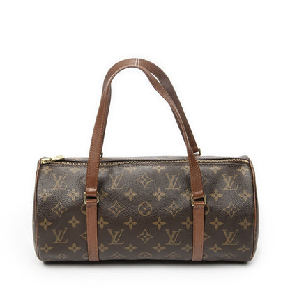 Louis Vuitton Papillon Brown Monogram Canvas Handbag
