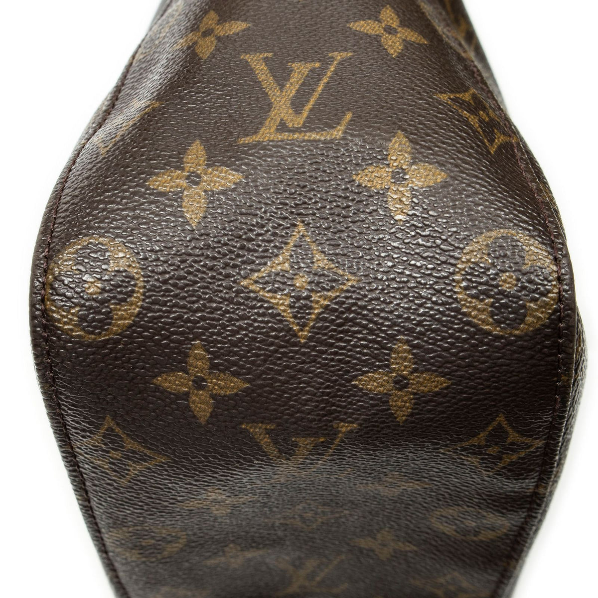 Louis Vuitton Looping Brown Monogram Canvas Shoulder Bag — view 7