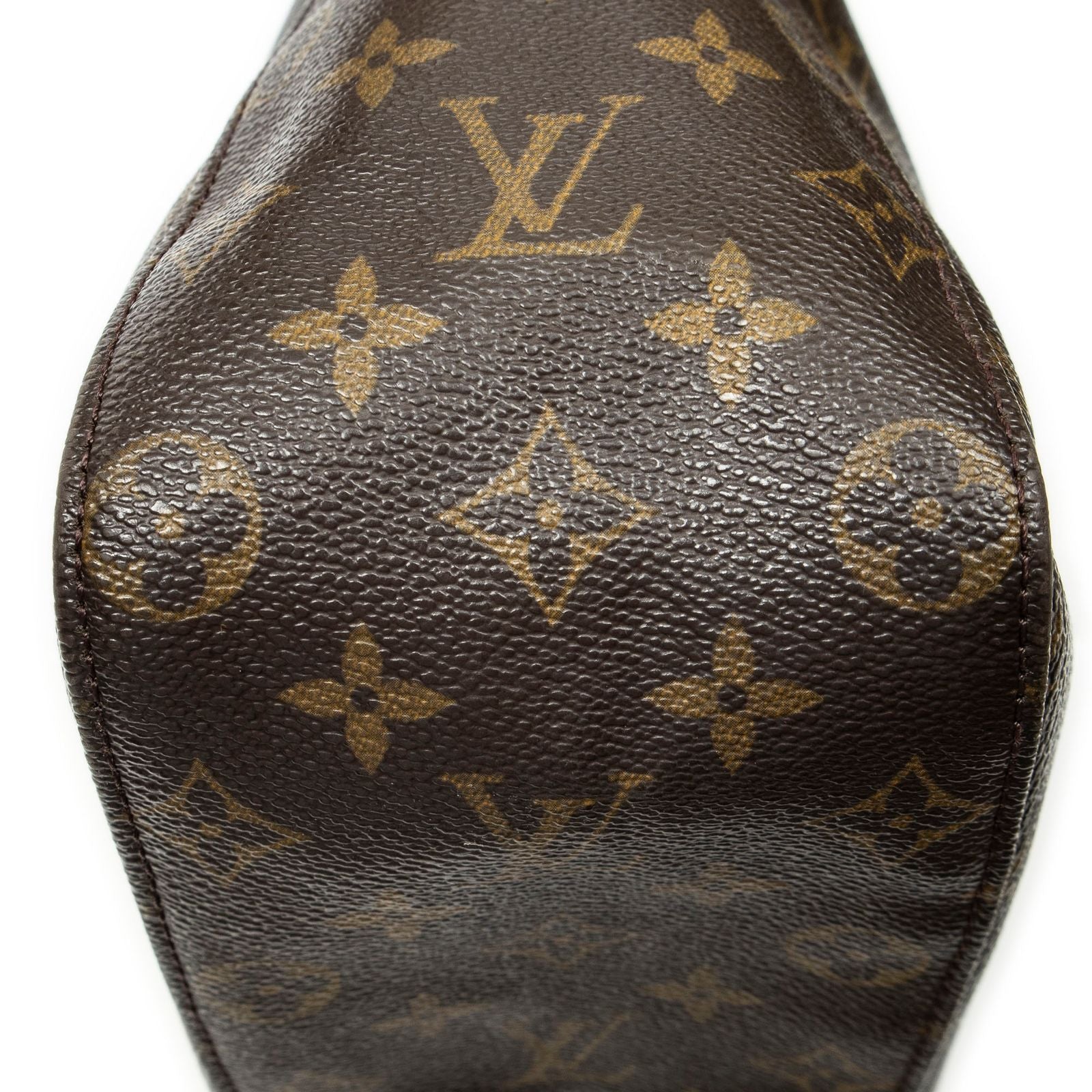 Louis Vuitton Looping Brown Monogram Canvas Shoulder Bag — view 7