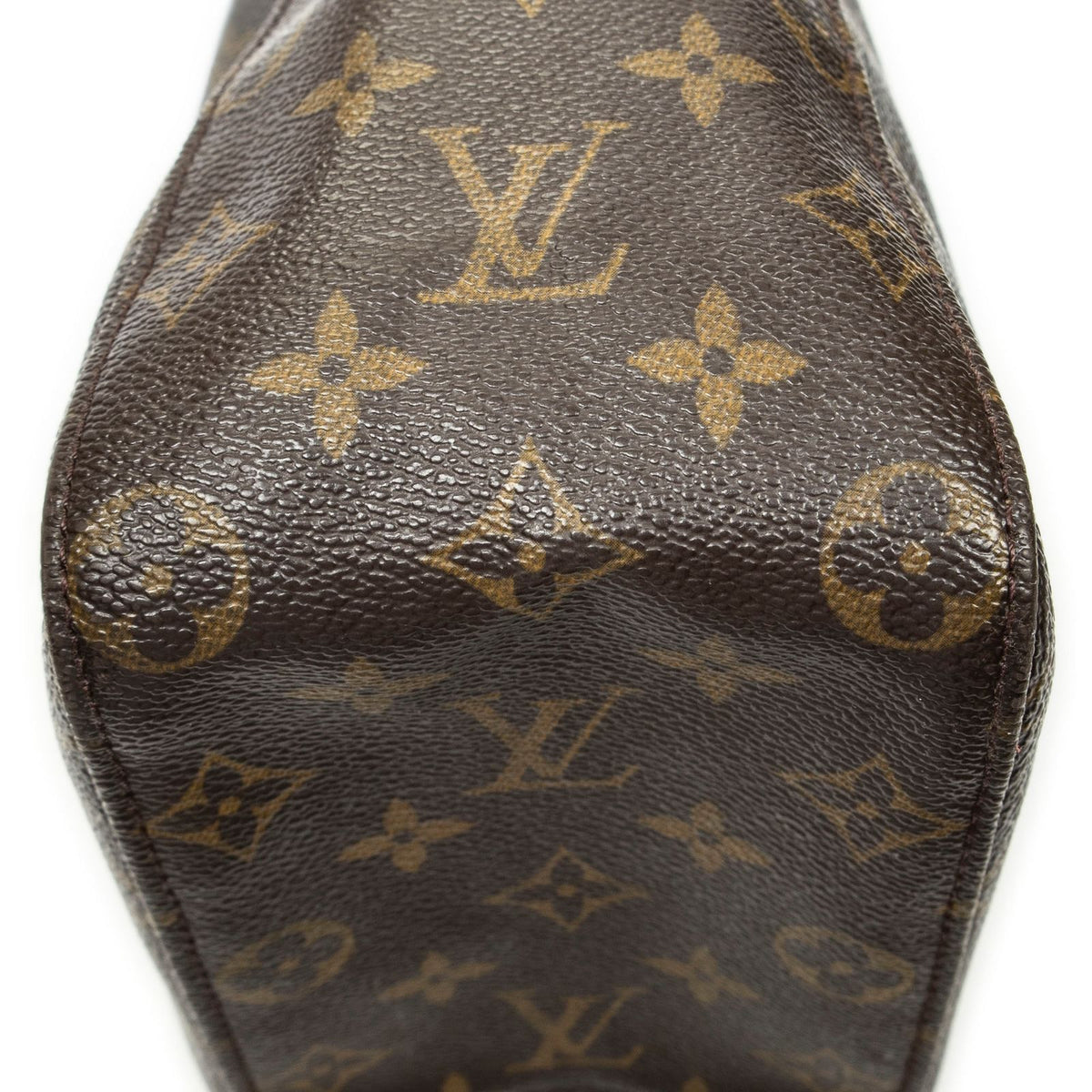 Louis Vuitton Looping Brown Monogram Canvas Shoulder Bag — view 8