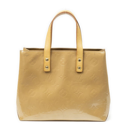 Louis Vuitton Tall Beige Monogram Vernis Handbag — view 5