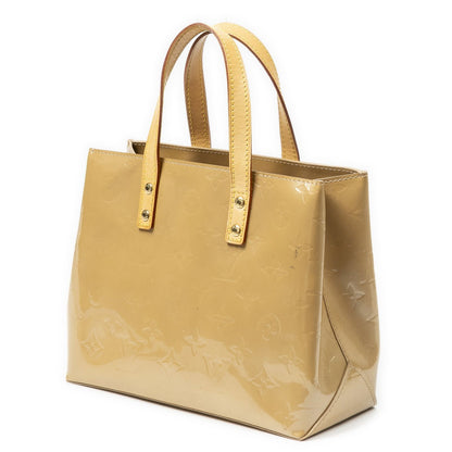 Louis Vuitton Tall Beige Monogram Vernis Handbag — view 2