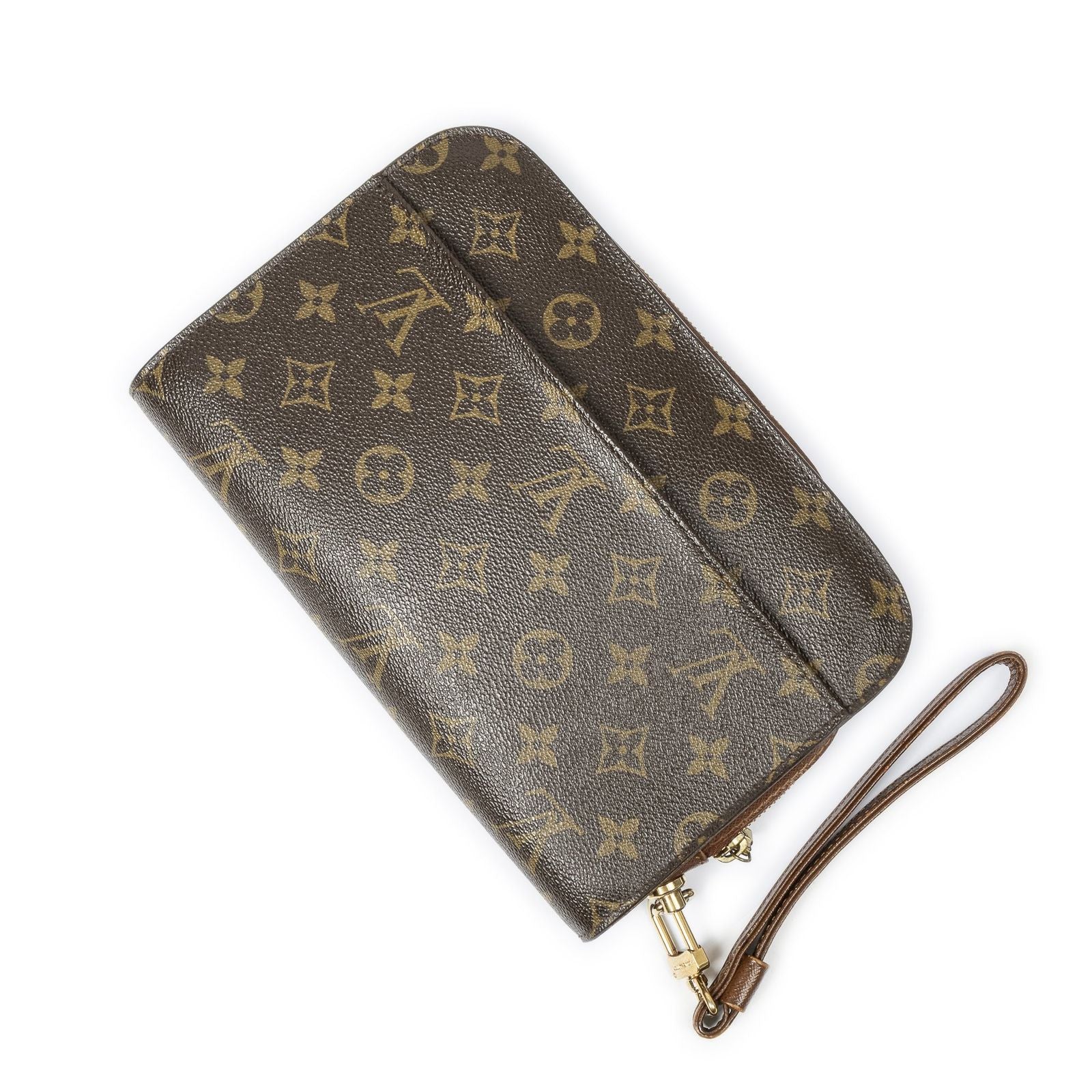 Louis Vuitton Orsay Brown Monogram Canvas Shoulder Bag — view 2