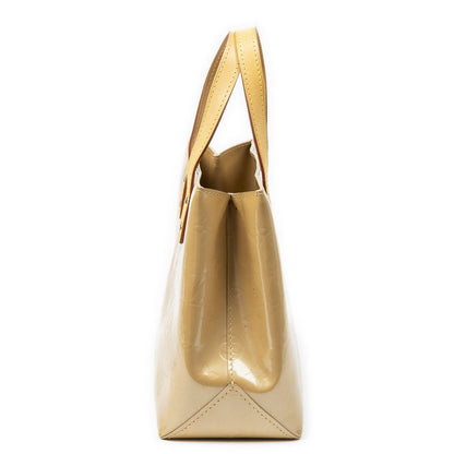 Louis Vuitton Tall Beige Monogram Vernis Handbag — view 4