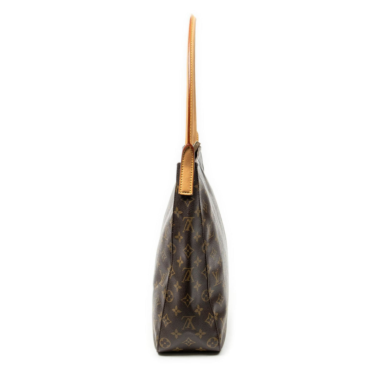 Louis Vuitton Looping Brown Monogram Canvas Shoulder Bag — view 3