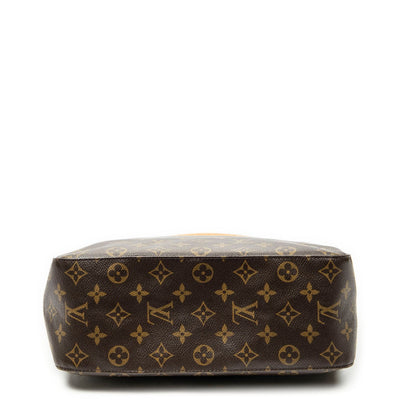 Louis Vuitton Looping Brown Monogram Canvas Shoulder Bag — view 6