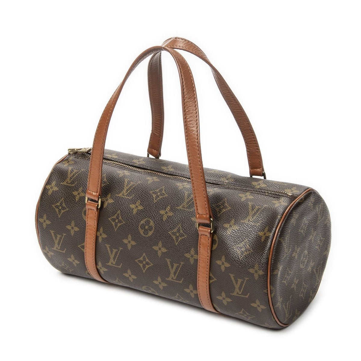 Louis Vuitton Papillon Brown Monogram Canvas Handbag — view 2