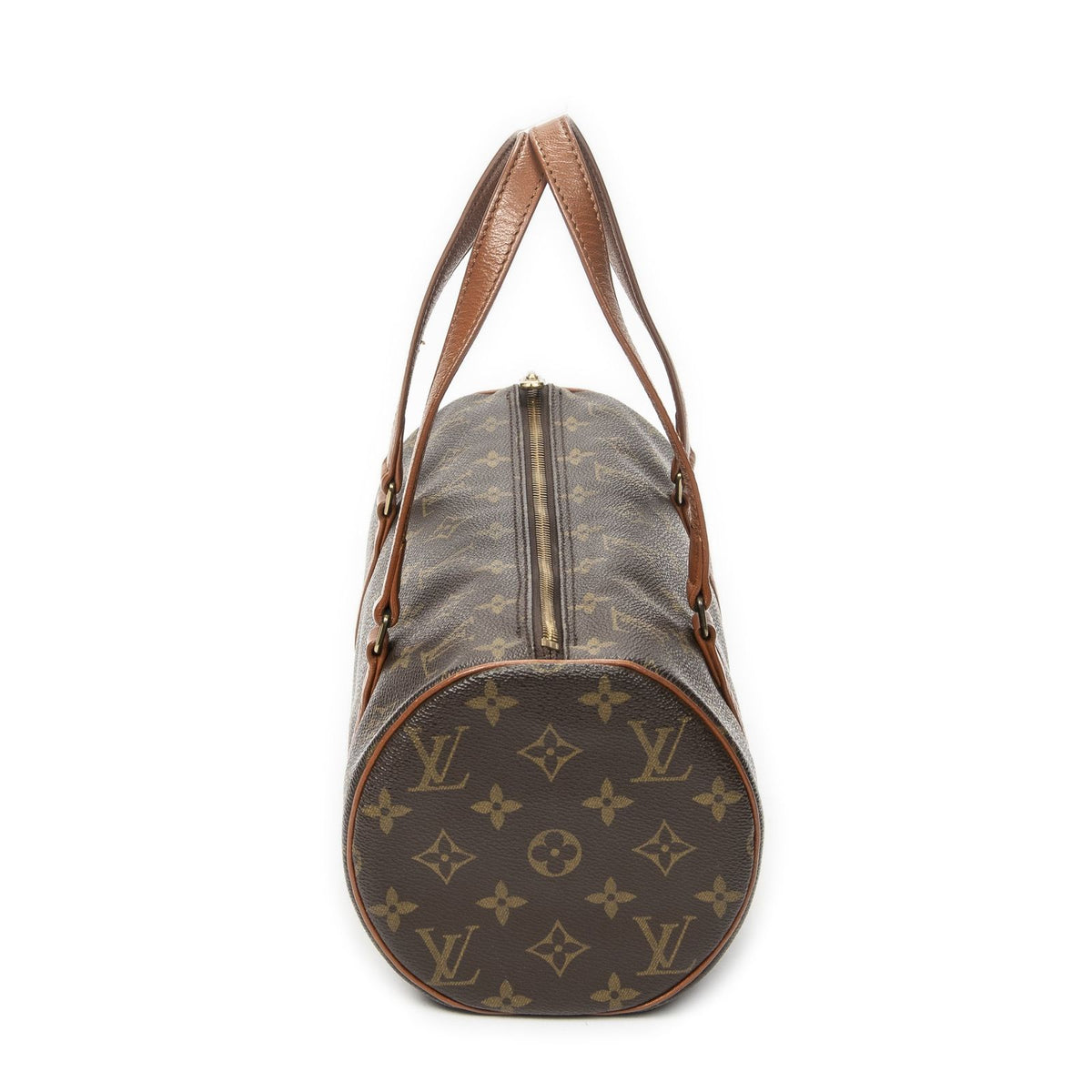 Louis Vuitton Papillon Brown Monogram Canvas Handbag — view 3