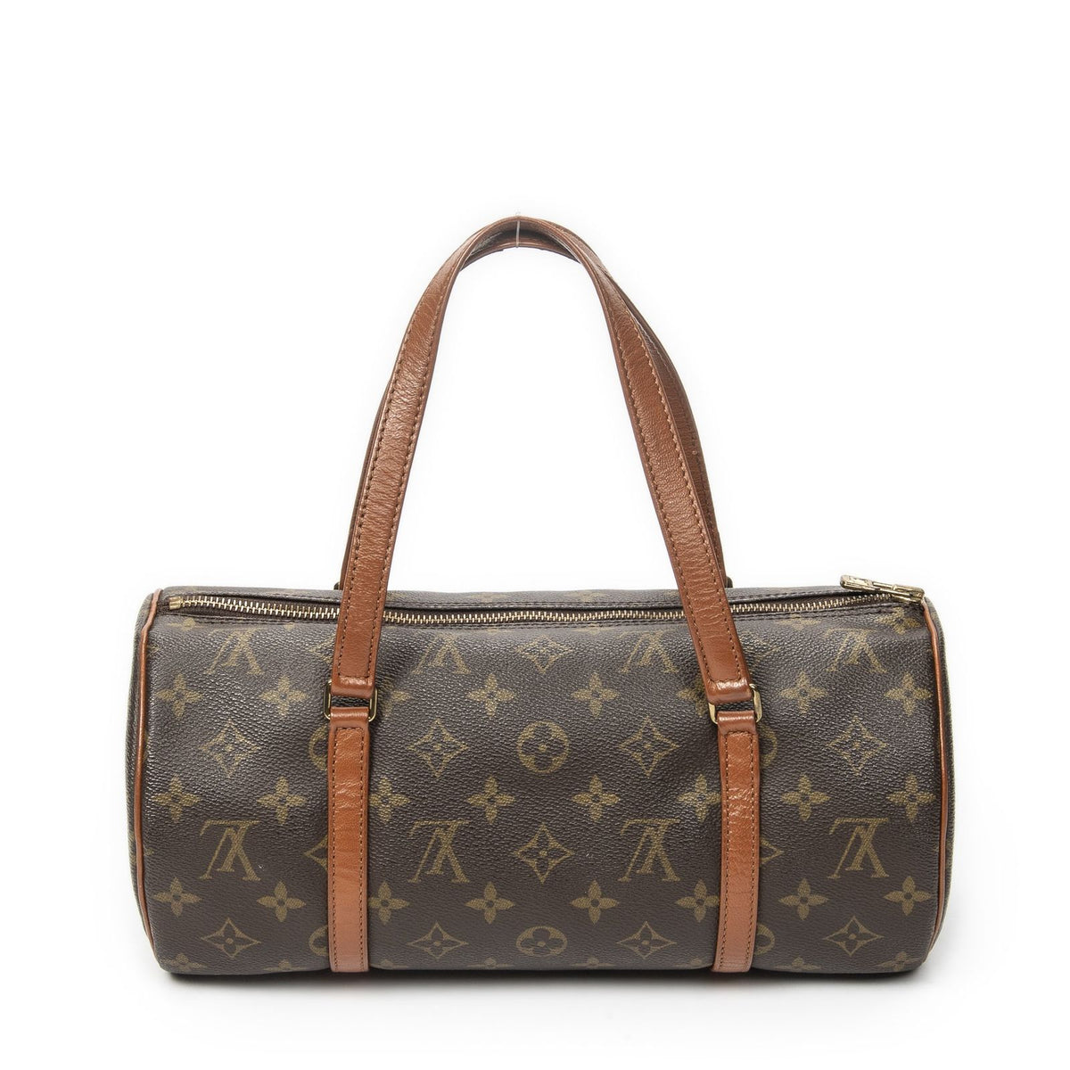 Louis Vuitton Papillon Brown Monogram Canvas Handbag — view 5