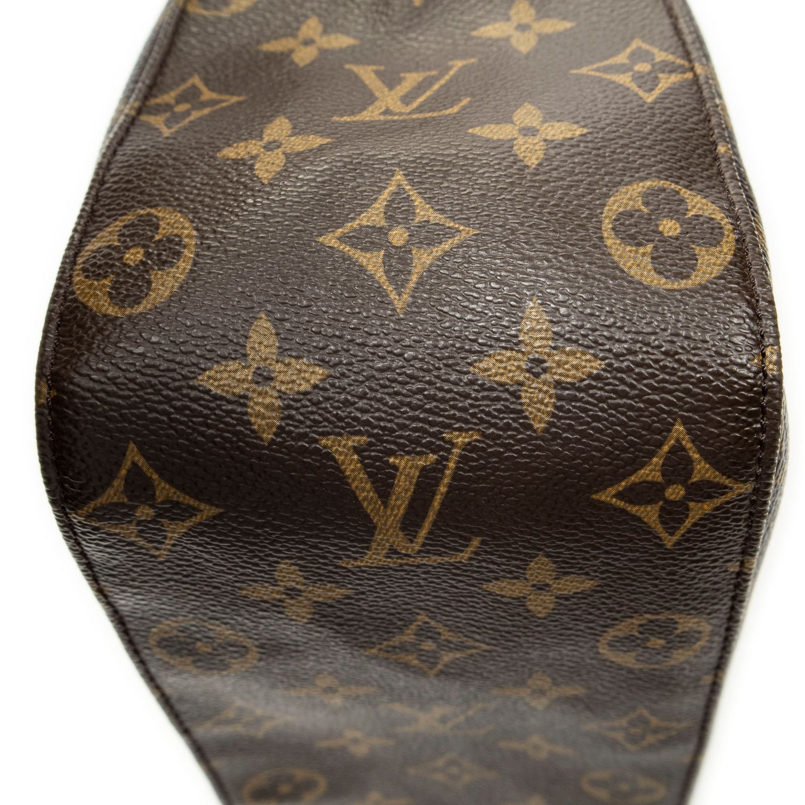 Louis Vuitton Looping Brown Monogram Canvas Shoulder Bag — view 8