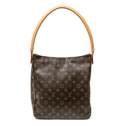Louis Vuitton Looping Brown Monogram Canvas Shoulder Bag — view 5