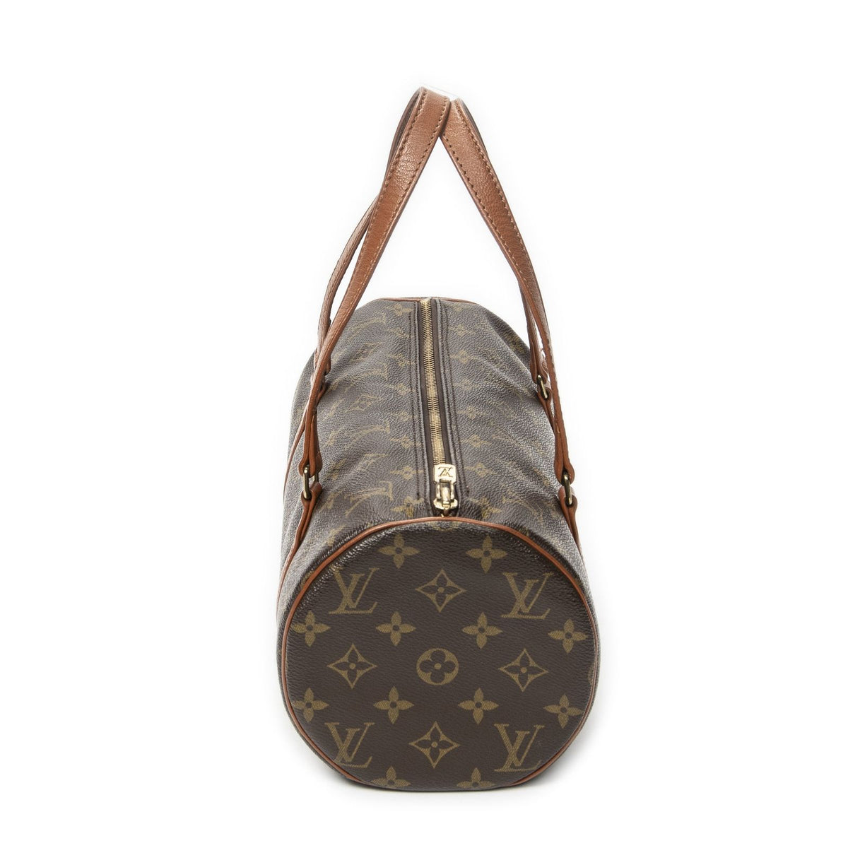 Louis Vuitton Papillon Brown Monogram Canvas Handbag — view 4