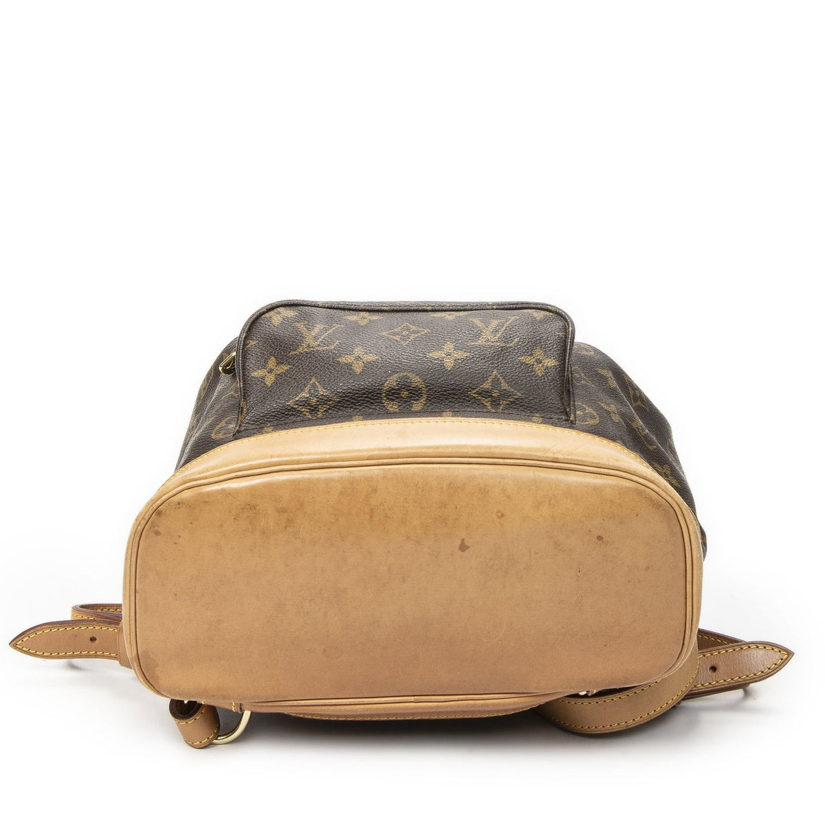 Louis Vuitton Montsouris Brown Monogram Canvas Backpack — view 6