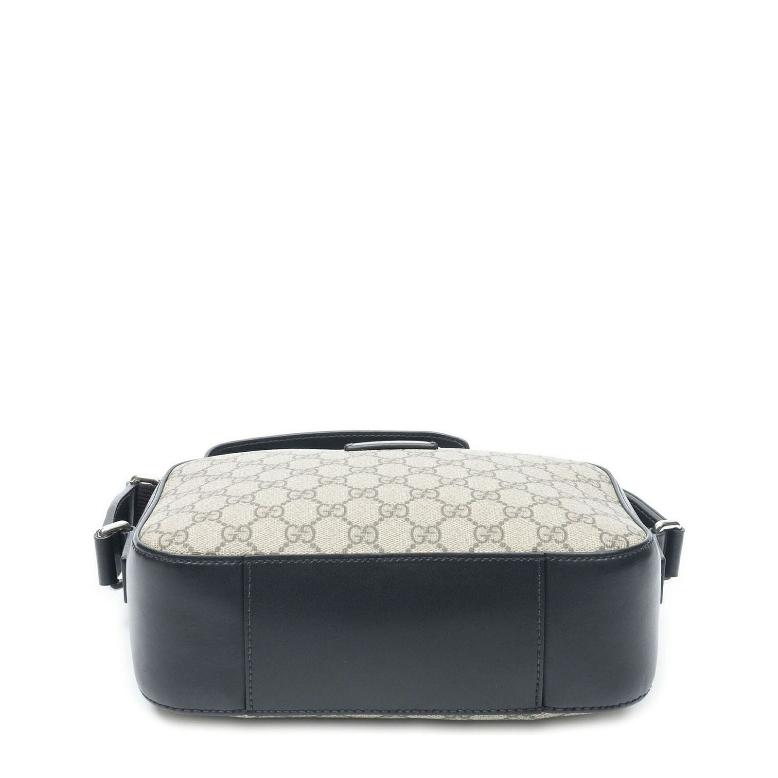 Gucci Camera Bag Beige Black Supreme Canvas — view 6