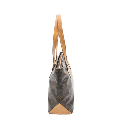 Louis Vuitton Cabas Piano Brown Monogram Canvas Tote — view 4