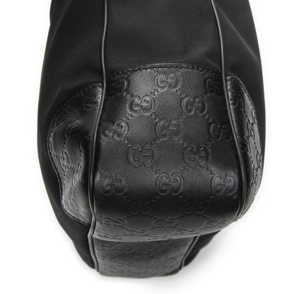Gucci Large Front Pocket Messenger Black Nylon Canvas — view 8