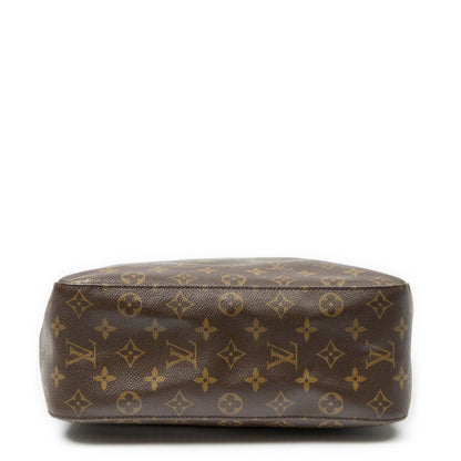 Louis Vuitton Looping Brown Monogram Canvas Shoulder Bag — view 6
