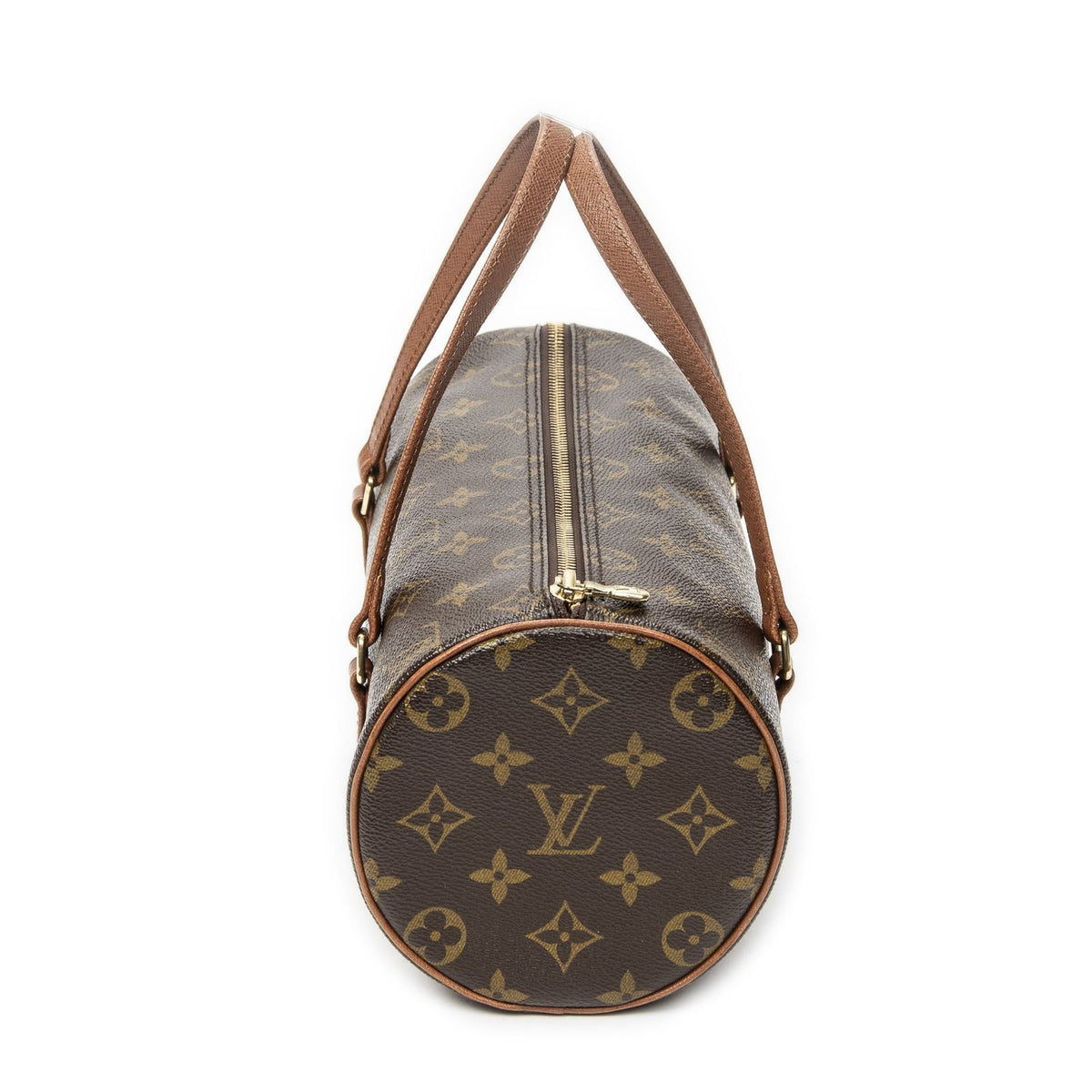 Louis Vuitton Papillon Brown Monogram Canvas Handbag — view 4