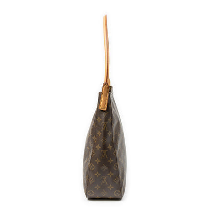 Louis Vuitton Looping Brown Monogram Canvas Shoulder Bag — view 3