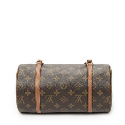 Louis Vuitton Papillon Brown Monogram Canvas Handbag — view 6